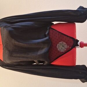 Intimitely Free Elegant Black Women's  BodySuit Size XS-TP